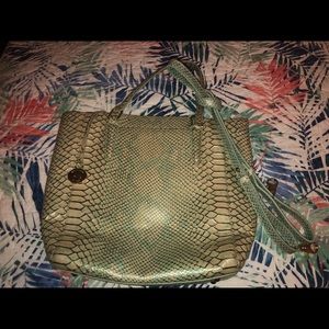 Brahmin green purse!